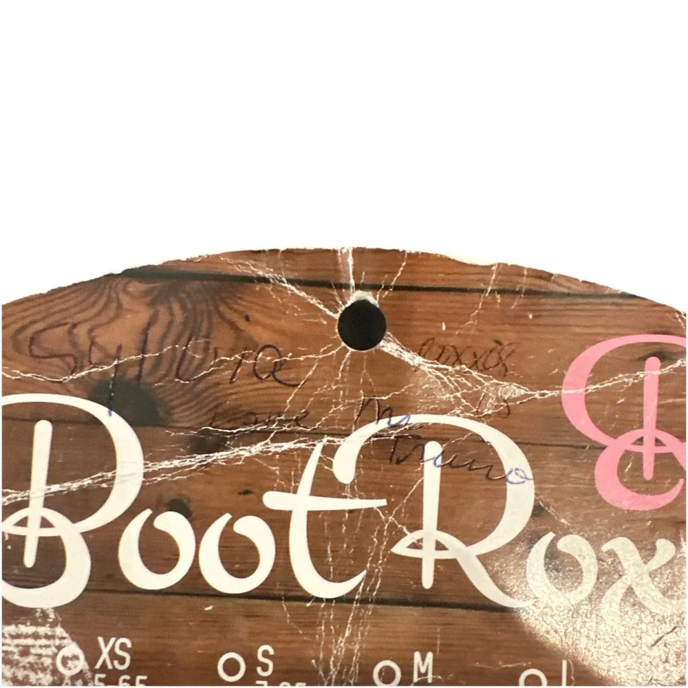 Boot Roxx XS 5-6.5 W Black Trinity Boot‎ Covers NWT Covers Only